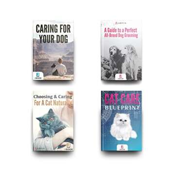 AEXYA Premium Dog Grooming Scissors Kit-3SB-Pet Groom Hair Tool Set-Stainless Steel Straight, Thinning and Curved Sharp Shears for Small or Large Dogs, Cats or Other Pets