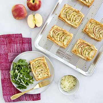 Nordic Ware Prism Quarter Sheet, 2-Pack,Aluminum