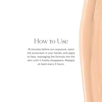 Josie Maran Protect & Perfect Face Moisturizer & Facial Sunscreen with SunBoost ATB - Tinted Mineral Sunscreen with SPF 47 - Chemical-Free & Lightweight Sunscreen Moisturizer (2 oz)