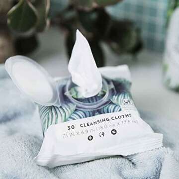 L. Fragrance Free Wipes, For. Sensitive Skin, Ph Balanced, Hypoallergenic, 30 Count