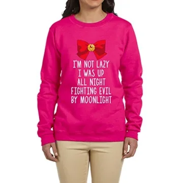 Anime Manga Funny Sweatshirt Fighting Evil by Moonlight