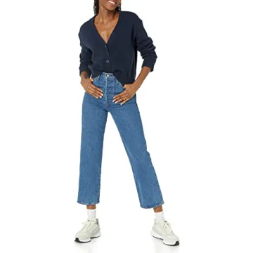 Stylish Amazon Essentials Women's Cropped Cardigan