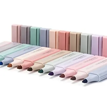 ZEYAR Highlighter Pen - 12 Aesthetic Colors for All