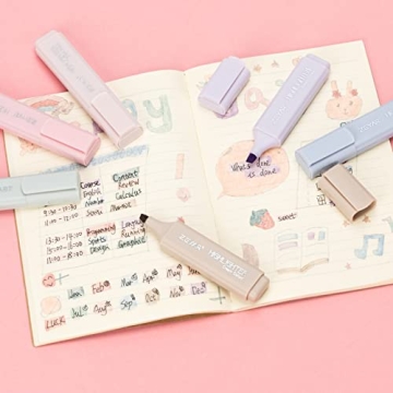 ZEYAR Highlighter Pen - 12 Aesthetic Colors for All