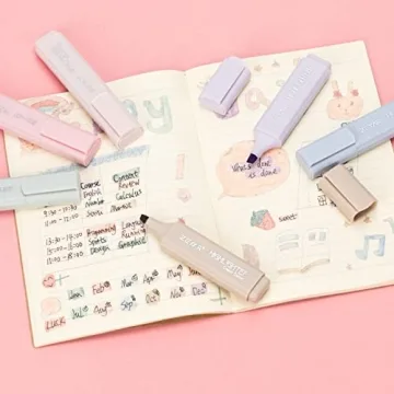 ZEYAR Highlighter Pen - 12 Aesthetic Colors for All