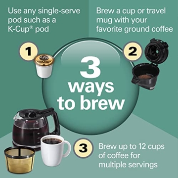 Hamilton Beach FlexBrew Coffee Maker for Single Serve & Pots