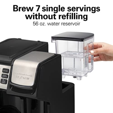Hamilton Beach FlexBrew Coffee Maker for Single Serve & Pots