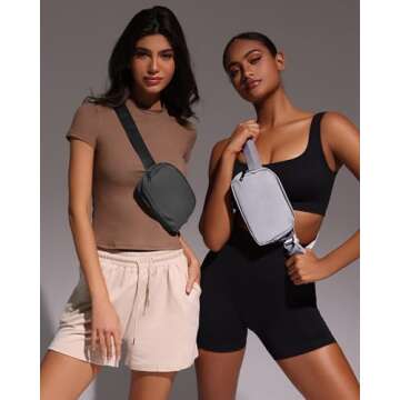Trendy Waterproof Fanny Pack Crossbody for All Ages