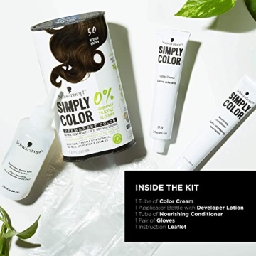 Schwarzkopf Simply Color 1.0 Jet Black - Ammonia Free Hair Dye