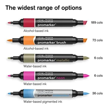 Winsor & Newton ProMarker Watercolor Marker Set for Artists