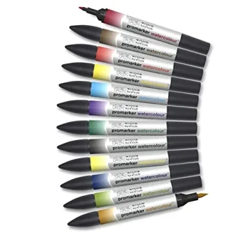 Winsor & Newton ProMarker Watercolor Marker Set for Artists