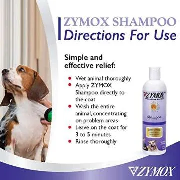 PET KING BRANDS ZYMOX Shampoo for Dogs and Cats, 12oz