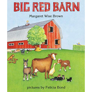 Big Red Barn Toddler Book Vibrant Colors Durable Pages