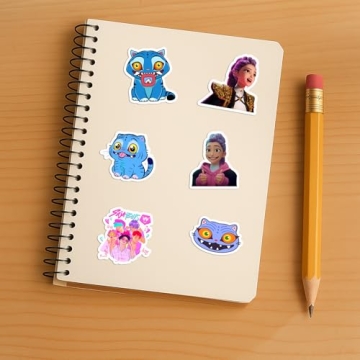 60PCS Waterproof Pop Demon Hunters Stickers Set