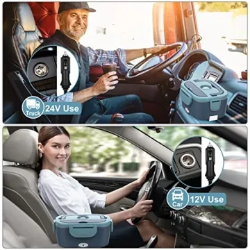 WisaKey Electric Lunch Box - Portable Food Warmer for All