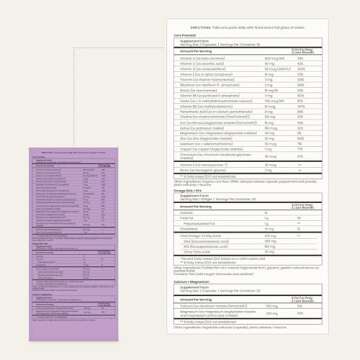 Perelel 2nd Trimester Prenatal Pack - Daily Pregnancy Vitamins - Omega DHA Prenatal Vitamins, Calciu...