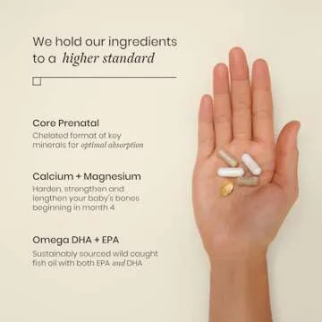 Perelel 2nd Trimester Prenatal Vitamins for Healthy Pregnancies