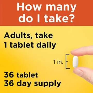 Nature Made SAM-e Complete 400 mg, Dietary Supplement for Mood Support, 36 Tablets, 36 Day Supply