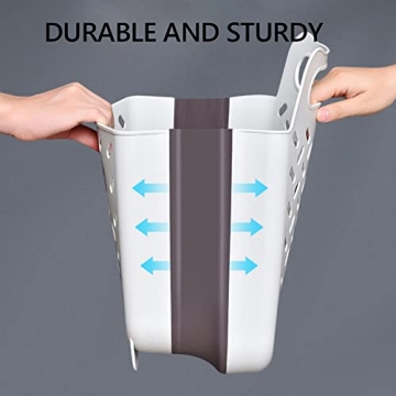 Large Space Saving Collapsible Laundry Basket Organizer