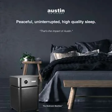 Austin Air Bedroom Machine - Better Sleep with HEPA Filtration