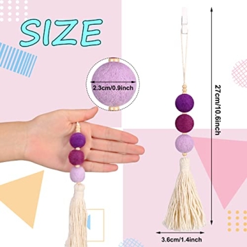 Colorful Essential Oil Car Diffusers Set of 6