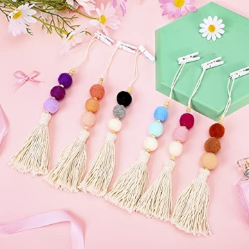 Colorful Essential Oil Car Diffusers Set of 6