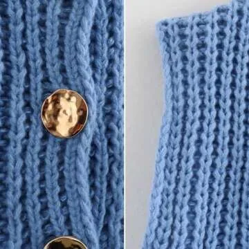 Cute Cropped Button-Down Sweater Vest for Women