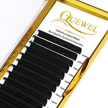 QUEWEL Volume Eyelash Extensions - Easy Fan 0.03-0.12mm