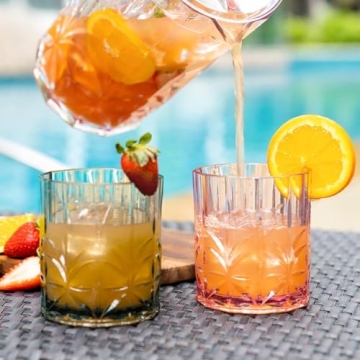 BELLAFORTE Elegant Tritan Tumblers Set for Stylish Entertaining