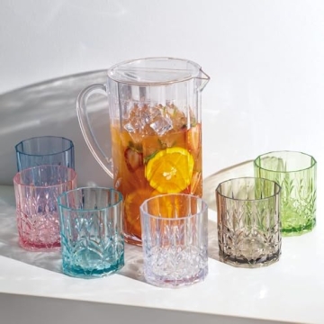 BELLAFORTE Elegant Tritan Tumblers Set for Stylish Entertaining