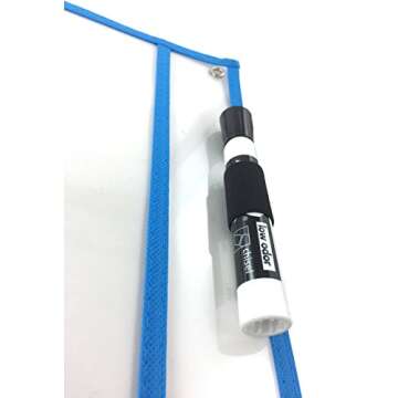 Clipco Dry Erase Pocket Sleeves Assorted Colors (30-Pack)