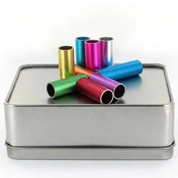 Magnetic Hanukkah Travel Menorah with Colored Candles for Chanukah