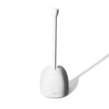 OXO Good Grips Toilet Plunger with Cover White Efficient