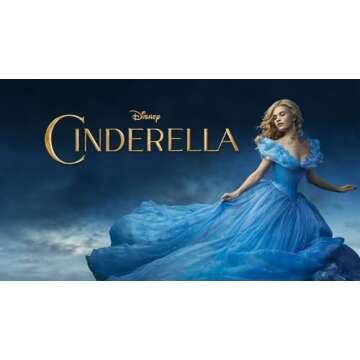Cinderella (2015) Blu-ray with Exclusive Bonus Features – A Magical Family Classic
