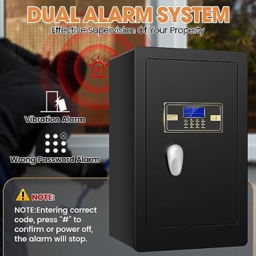 4.8 Cu ft Extra Large Fireproof Security Safe for Valuables