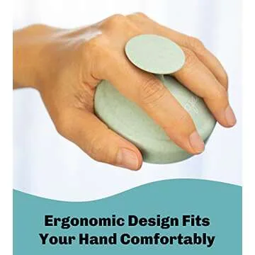 Bella Jade Scalp and Head Massager Shampoo Brush for Hair Growth, Dandruff and Dry Scalp (Green)