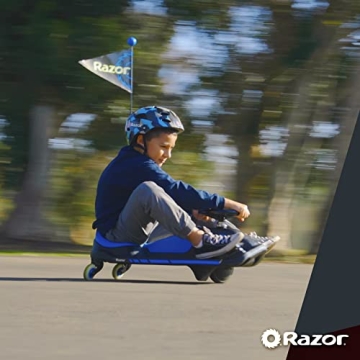 Razor Crazy Cart Shift Go Kart for Kids 6+ - Drifting Fun