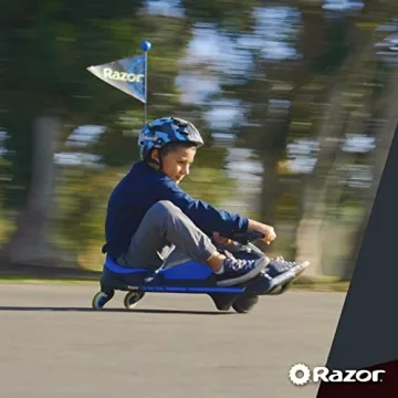 Razor Crazy Cart Shift Go Kart for Kids 6+ - Drifting Fun