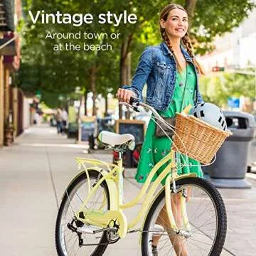 Schwinn Perla Adult Beach Cruiser: Style Meets Comfort in Every Ride