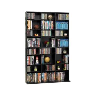 Atlantic Oskar Media Storage Cabinet – Stylish & Versatile