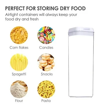 Vtopmart Airtight Food Storage Containers Set with Labels