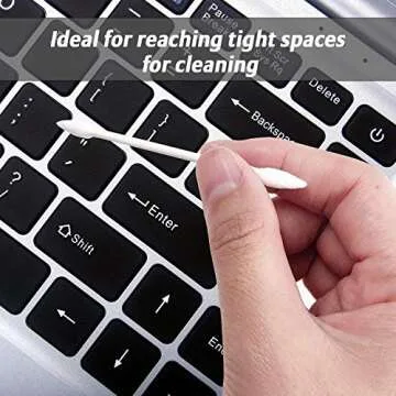 Joyeah 800 Cotton Swabs Double-Tip Design for Beauty