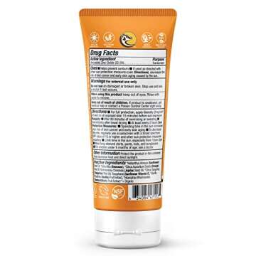Badger Kids Sunscreen Cream SPF 40, Organic Mineral Sunscreen Kids Face & Body with Zinc Oxide, Reef...