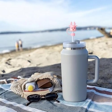 5Pcs Christmas Straw Toppers for Holiday Cheer