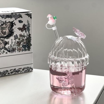 5Pcs Christmas Straw Toppers for Holiday Cheer