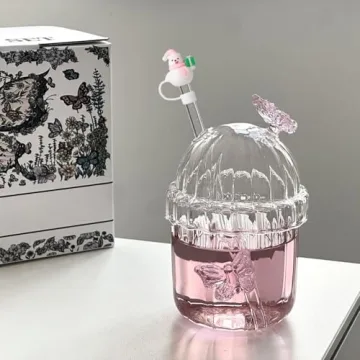 5Pcs Christmas Straw Toppers for Holiday Cheer