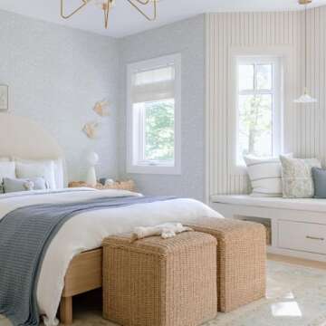 Stylish TWOPAGES Beige Linen Cordless Roman Shades - Custom Blackout Solutions for Every Room