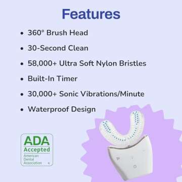 autobrush Sonic Pro Electric Toothbrush for Adult Care