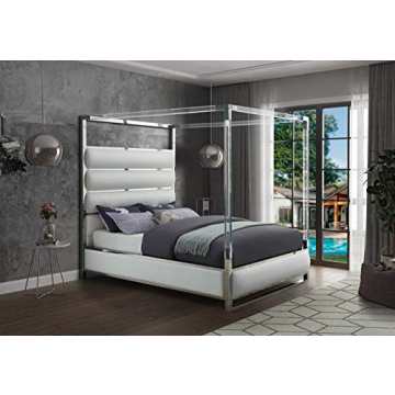 Meridian Encore Modern Canopy Bed for Luxurious Bedrooms