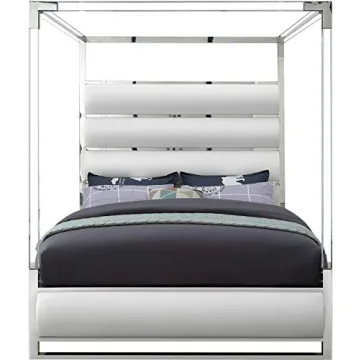 Meridian Encore Modern Canopy Bed for Luxurious Bedrooms
